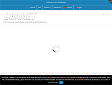 Tablet Screenshot of dramet.com